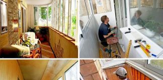 Отремонтированный балкон дополнительное место в квартире