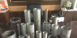 Фильтровая сетка как элемент скважин