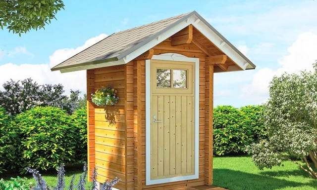 Дачный хозблок с туалетом и душем