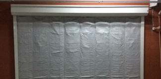 Армированные силиконовые шторы для производства