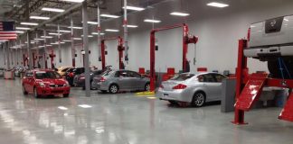 Какой пол выбрать для автосервиса