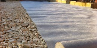 Приминение геотекстиля