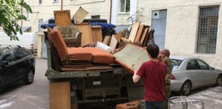 Вывоз старой мебели. Особенности