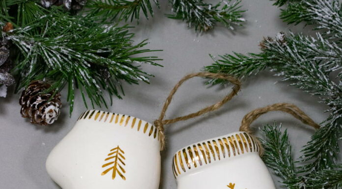 Какие керамические елочные игрушки популярны