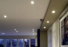 Выходит ли встраиваемое освещение из моды?