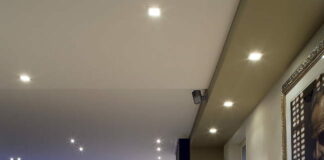 Выходит ли встраиваемое освещение из моды?