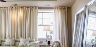 Рулонные шторы в интерьере