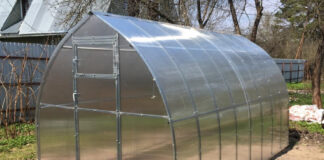 Теплица из поликарбоната