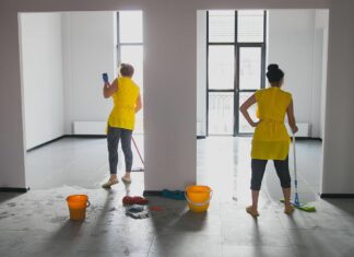 Услуга уборки после ремонта