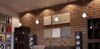 Декоративный кирпич в интерьере