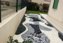 Использование ландшафтных камней для украшения садового участка