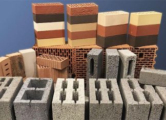 Строительные материалы: облицовочный кирпич, тротуарная плитка и керамические блоки