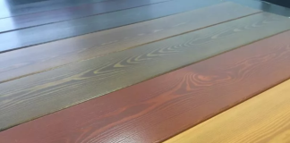 Почему приобретают крашенные доски