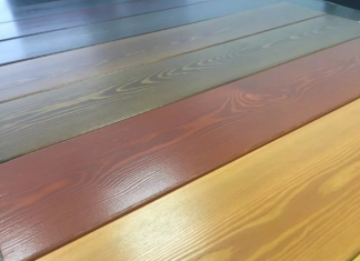 Почему приобретают крашенные доски