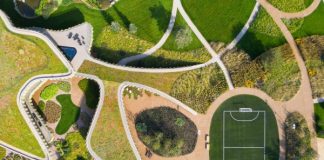 Возможно ли гулять по саду прямо на крыше