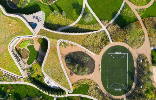 Возможно ли гулять по саду прямо на крыше