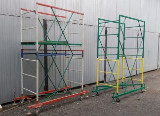 Леса из нержавеющей стали: особенности, плюсы и недостатки