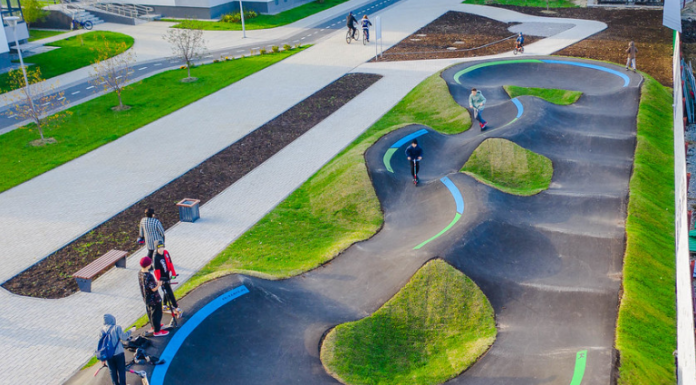 Что представляет собой памп-трек из асфальта: кто на нем катается