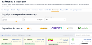 Как взять займ на полгода: в чем особенности предложений