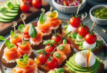 Канапе на заказ: миниатюрные шедевры для вашего торжества