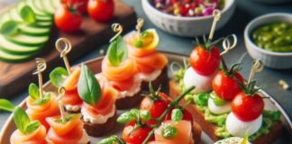 Канапе на заказ: миниатюрные шедевры для вашего торжества