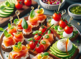 Канапе на заказ: миниатюрные шедевры для вашего торжества