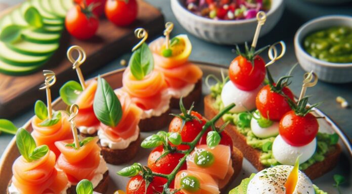 Канапе на заказ: миниатюрные шедевры для вашего торжества