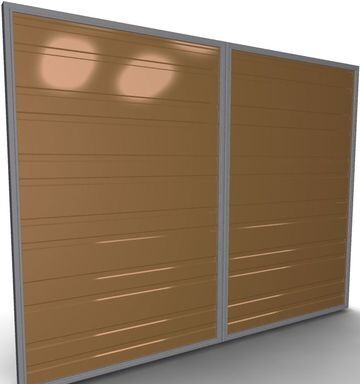 Ворота промышленные распашные для СТО и депо грузовых авто: подробности