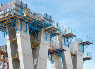 Опалубка мостовых опор — разновидности и типы