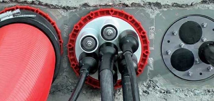 Как герметизируют ввод теплосети в здание