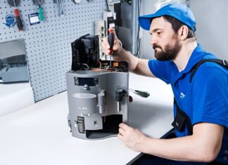 Обслуживание кофемашин в сервисном центре