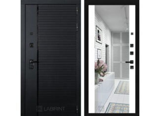 Входные двери с зеркалом: оптимальный выбор для маленьких прихожих