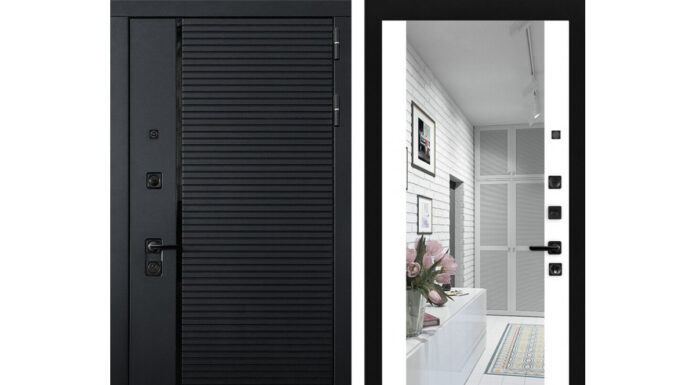 Входные двери с зеркалом: оптимальный выбор для маленьких прихожих