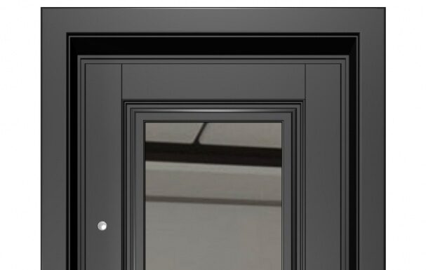 Входные двери с зеркалом: эстетика и безопасность в одном решении