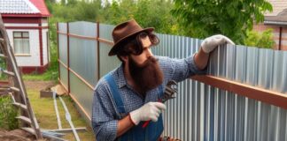 Заборы из профнастила: что это и как выбрать