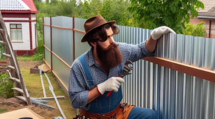 Заборы из профнастила: что это и как выбрать