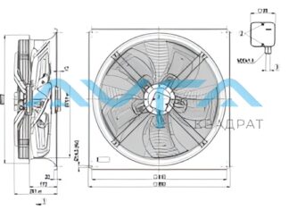 Осевой вытяжной вентилятор: устройство, применение, плюсы и ограничения