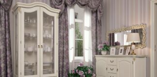 Витрины и буфеты со стеклом: элегантное решение для гостиной