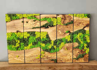 Панно из мха в каждый дом