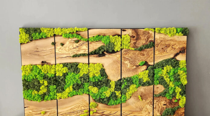 Панно из мха в каждый дом