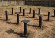 Фундамент на винтовых сваях своими руками: пошаговая инструкция от разметки до обвязки