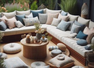 Матрасы и подушки для садовой мебели: комфорт на свежем воздухе