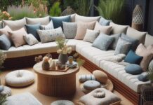 Матрасы и подушки для садовой мебели: комфорт на свежем воздухе